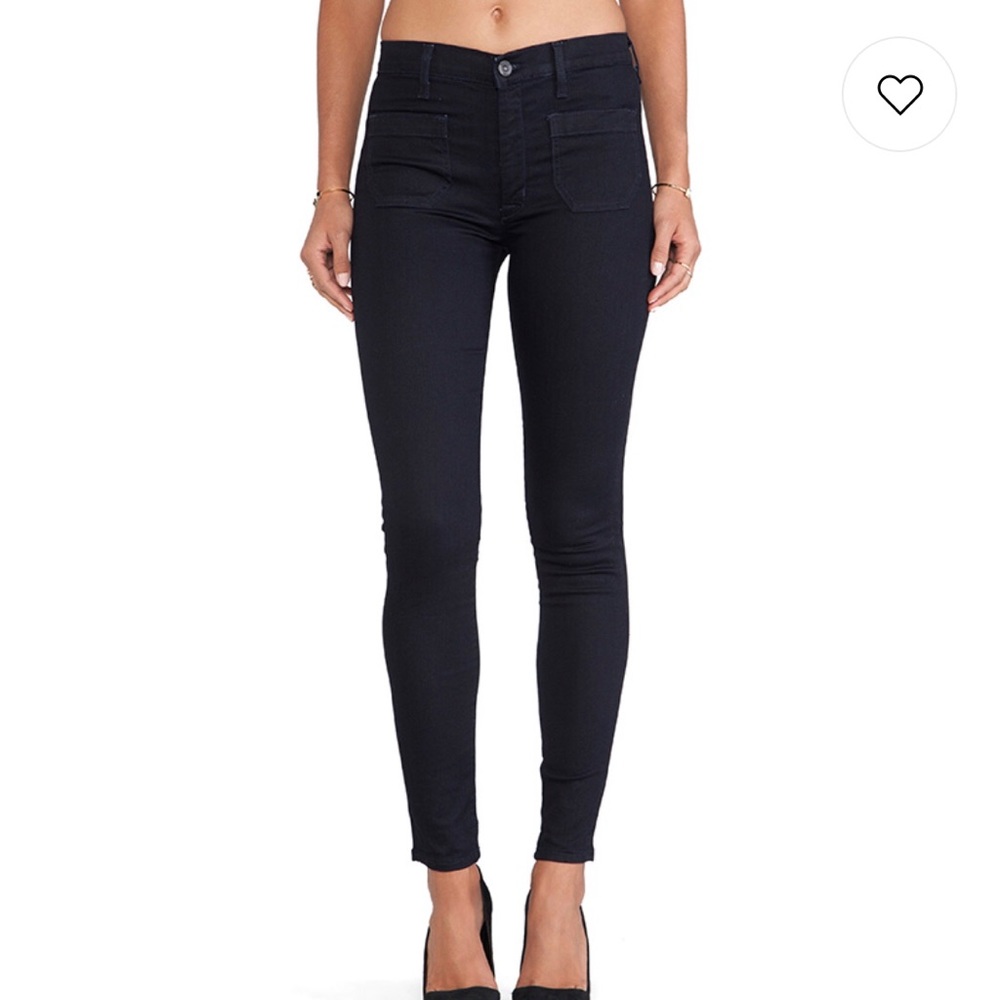 Hudson dark blue skinny jeans